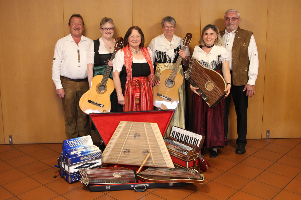 Gruppenfoto Plecher Stubenmusik