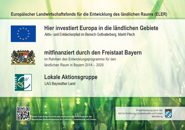Dieses Projekt wurde mitfinanziert durch die EU, den Freistaat Bayern und die LAG Bayreutehr Land