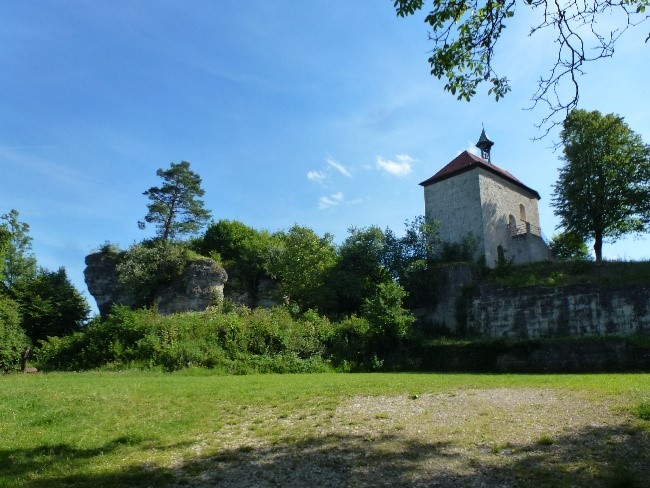 Doppekapelle auf dem Breitenstein Frankenpfalzbericht